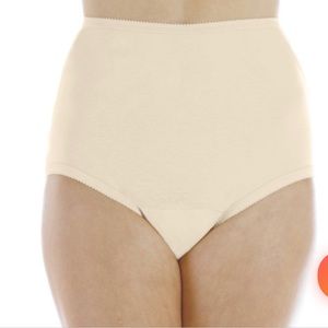 Wearever Cotton Comfort Panty SM (hips 35-37”) in Nude and Black (5)